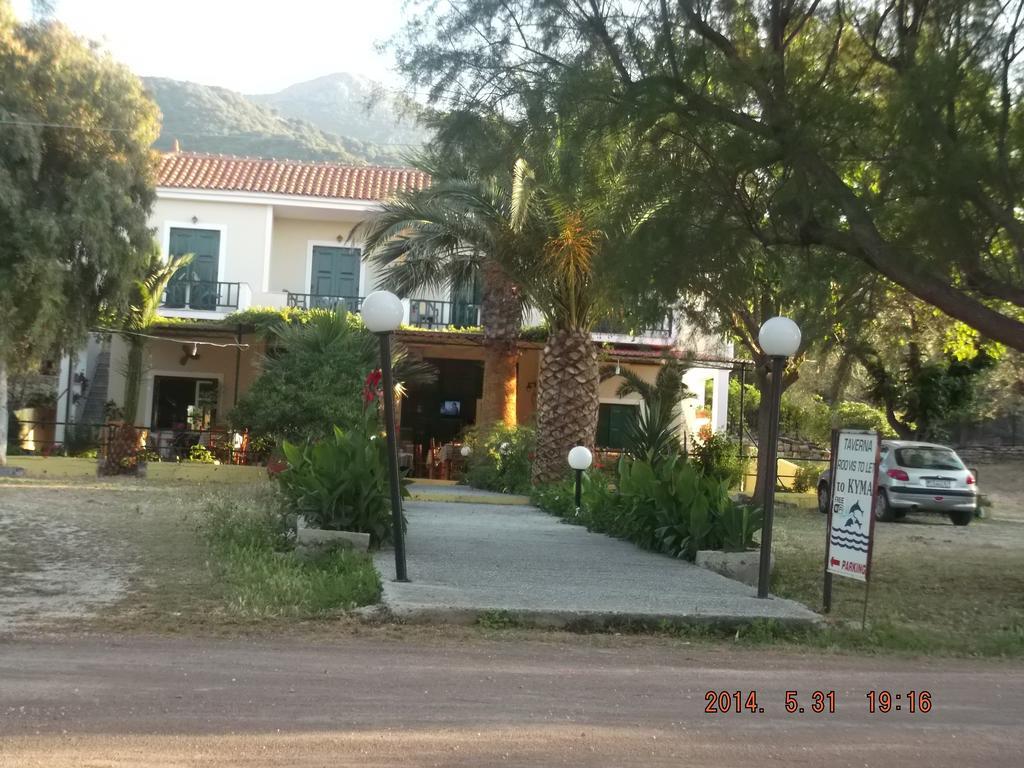 Rooms To Let To Kyma Skala Sikamineas Skala Sykamineas Exterior foto